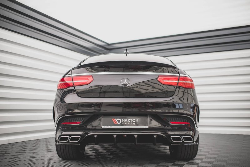 Maxton Diffusor Heck Ansatz für Mercedes-Benz GLE Coupe 63 AMG C292 schwarz Hochglanz ME-GLE-C292-AMG-RS1-G