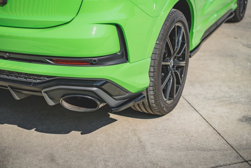 Maxton Heck Ansatz Flaps Diffusor für Audi RSQ3 F3 schwarz Hochglanz AU-RSQ3-2-RSD1-G