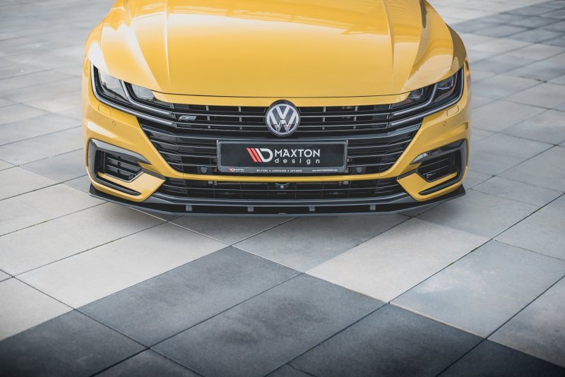 Maxton Racing Front Ansatz für passend für Volkswagen Arteon R-Line VWAR1RLINECNC-FD1BRB
