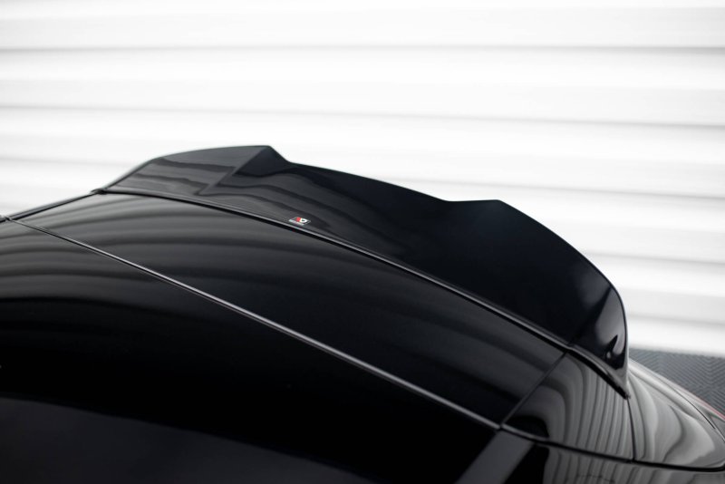 Maxton Spoiler CAP Abrisskante 3D Mercedes-AMG A35 Hatchback W177 schwarz Hochglanz ME-A-177F-35-CAP3D1-G