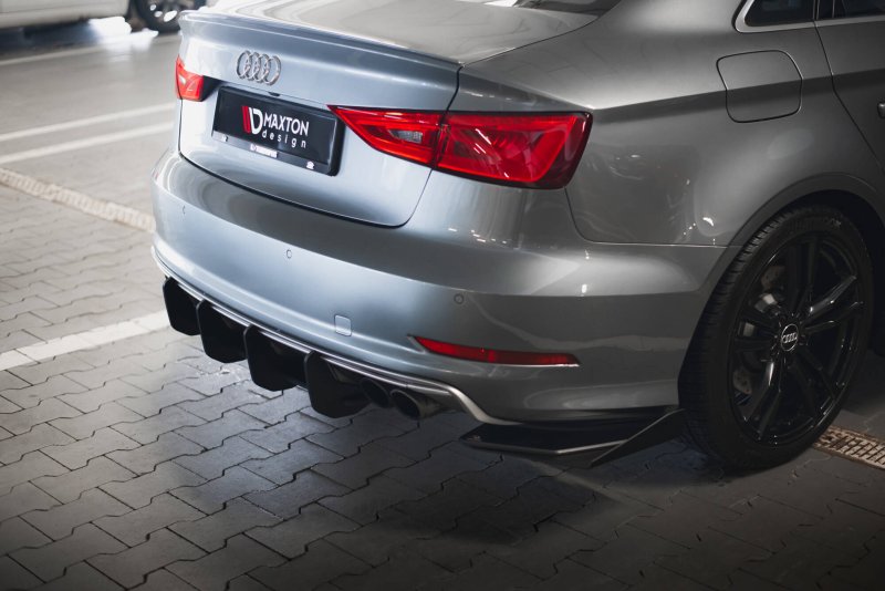 Maxton Street Pro Heckschürze Audi S3 Limousine 8V AUS33SCNC-RS1B
