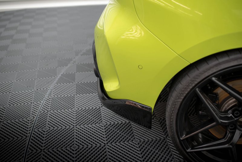 Maxton Heck Ansatz Flaps Diffusor V.1 für2 BMW 1er M-Paket / M135i F40 schwarz Hochglanz BM-1-40-M-RSD8-G