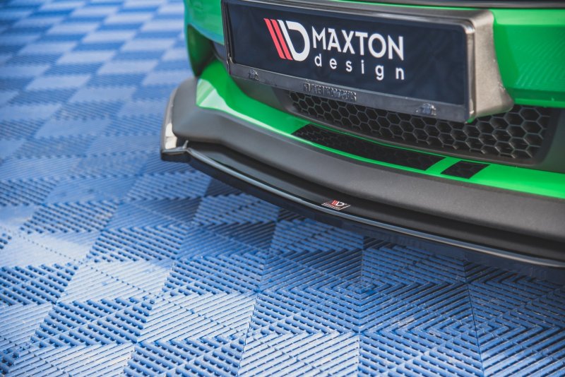 Maxton Front Ansatz +Flaps für V.2 Ford Mustang GT Mk6 Facelift FO-MU-6F-GT-FD2G+FS