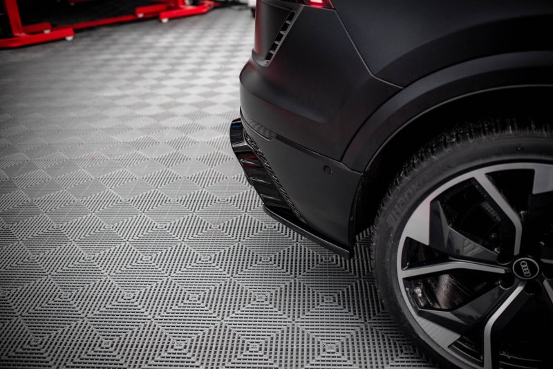 Maxton Heck Ansatz Flaps Diffusor V.2 für Audi RSQ8 Mk1 schwarz Hochglanz AU-RSQ8-1-RSD2-G