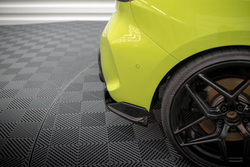 Maxton Heck Ansatz Flaps Diffusor V.9 BMW 1er M-Paket / M135i F40 schwarz Hochglanz BM-1-40-M-RSD5-G