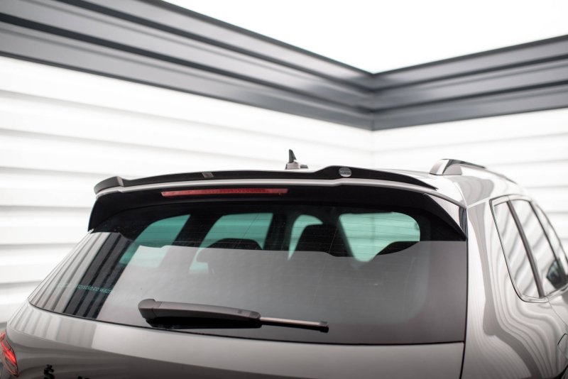Maxton Spoiler CAP für Skoda Karoq Sportline Mk1 Facelift schwarz Hochglanz SK-KA-1F-SL-CAP1-G