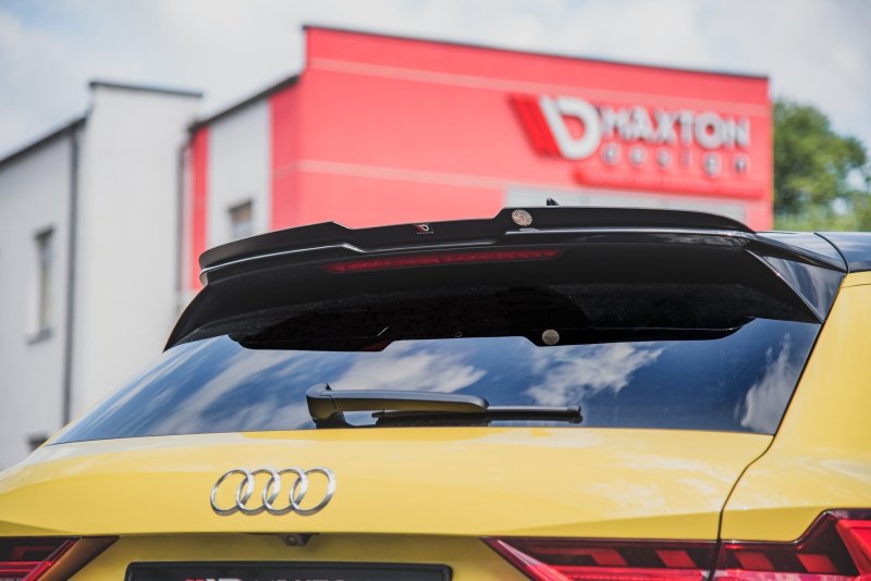 Maxton Spoiler CAP für Audi A1 S-Line GB schwarz Hochglanz AU-A1-GB-SLINE-CAP1-G