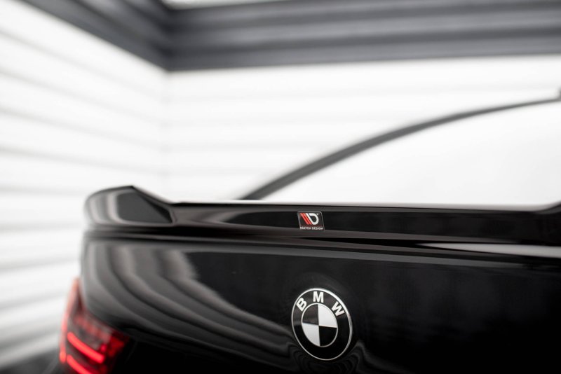 Maxton Spoiler CAP für 3D BMW 4er Gran Coupe F36 schwarz Hochglanz BM-4-F36-GC-CAP1-G