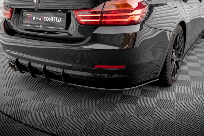 Maxton Street Pro Heckschürze für BMW 4er Gran Coupe F36 BM4F36GCCNC-RS1BRB
