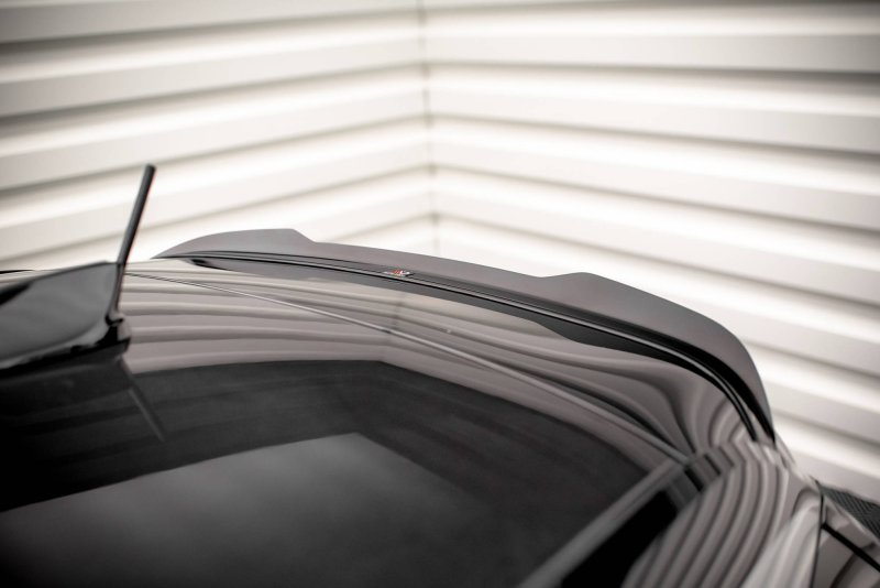 Maxton Spoiler CAP für BMW i3 Mk1 Facelift schwarz Hochglanz BM-I3-1-CAP1-G