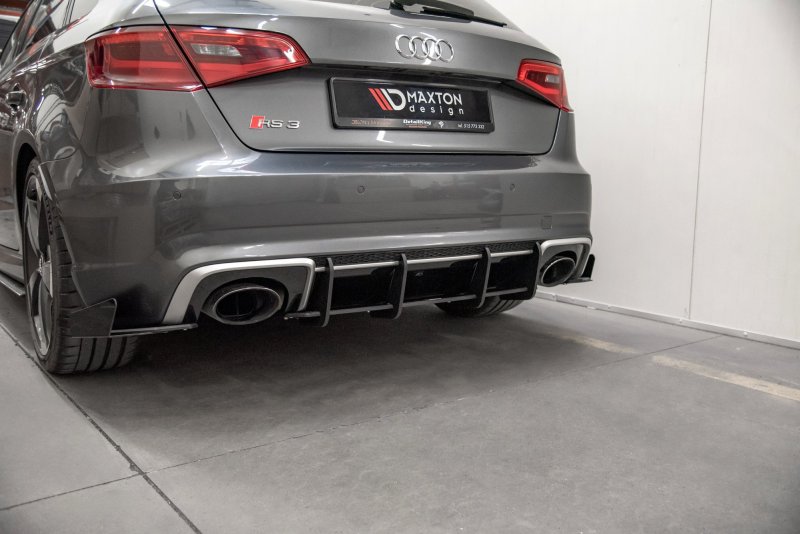Maxton Racing Heckschürze V.1 für Audi RS3 8V Sportback AURS38VCNC-RS3B