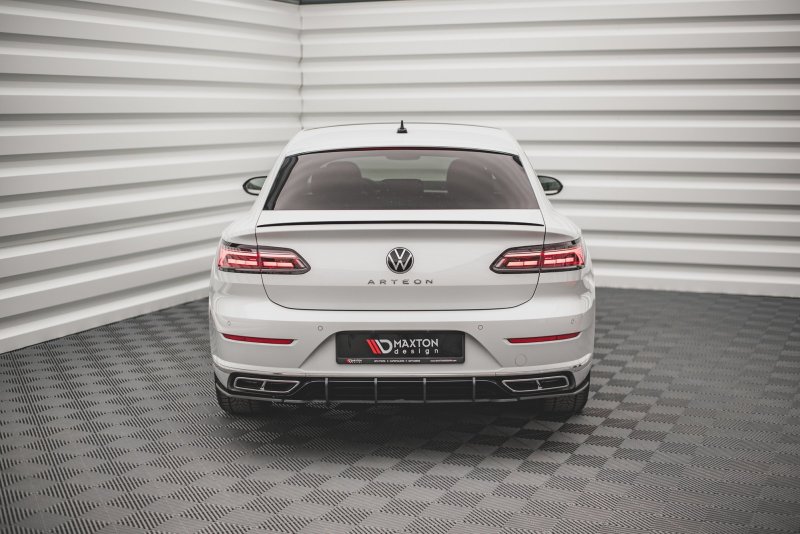 Maxton Street Pro Heck Ansatz Flaps Diffusor für Volkswagen Arteon R-Line Facelift VWAR1FRLINECNC-RSD1B