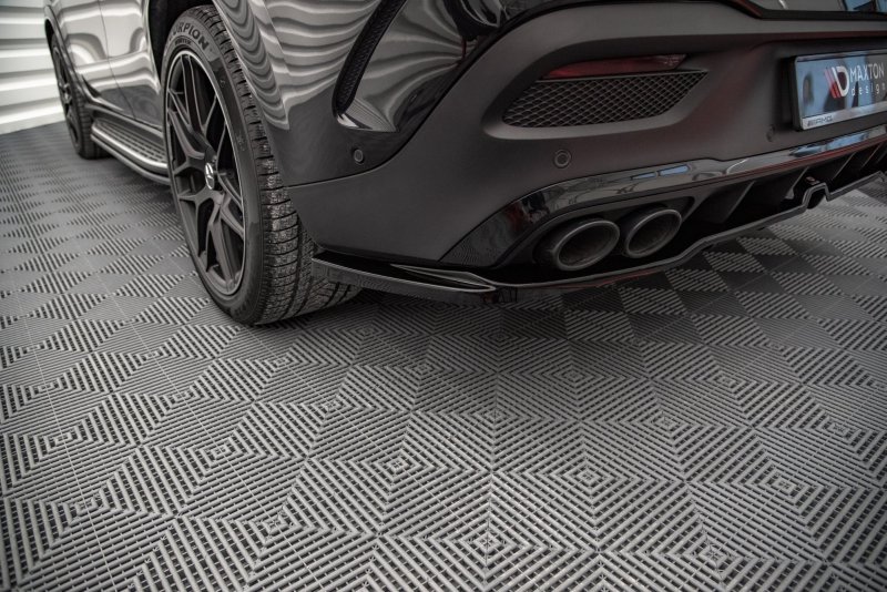 Maxton Mittlerer Diffusor Heck Ansatz DTM Look für Mercedes-AMG GLE Coupe C167 schwarz Hochglanz ME-GLE-C167-AMG-RD1G+RD2-G