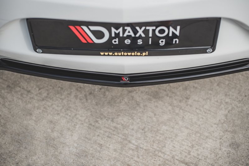 Maxton Mittlerer Diffusor Heck Ansatz für Opel Insignia Mk. 1 OPC Facelift schwarz Hochglanz OP-IS-1F-OPC-RD1-G