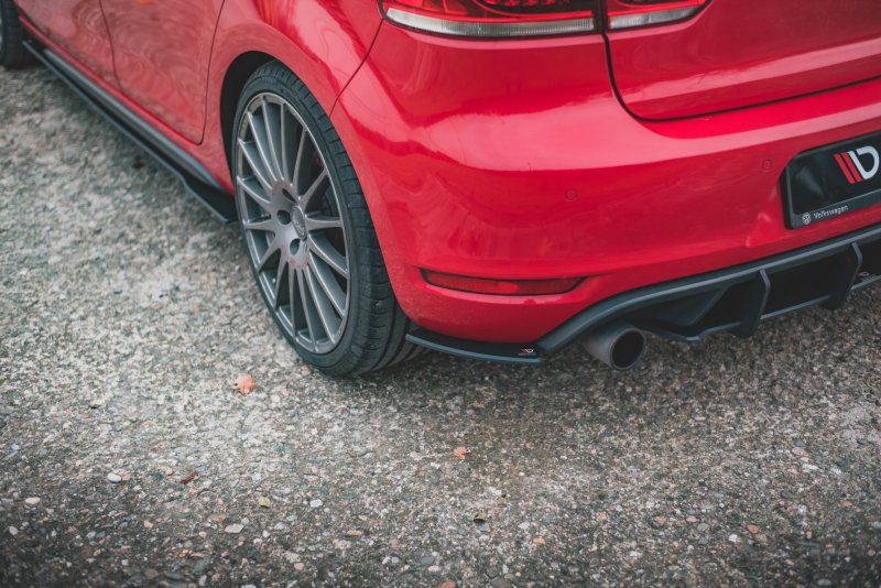 Maxton Racing Heck Ansatz Flaps Diffusor für Volkswagen Golf GTI Mk6 VWGO6GTICNC-RSD1B