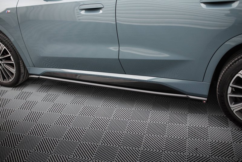 Maxton Seitenschweller Ansatz BMW X1 M-Paket U11 schwarz Hochglanz BM-X1-U11-MPACK-SD1-G
