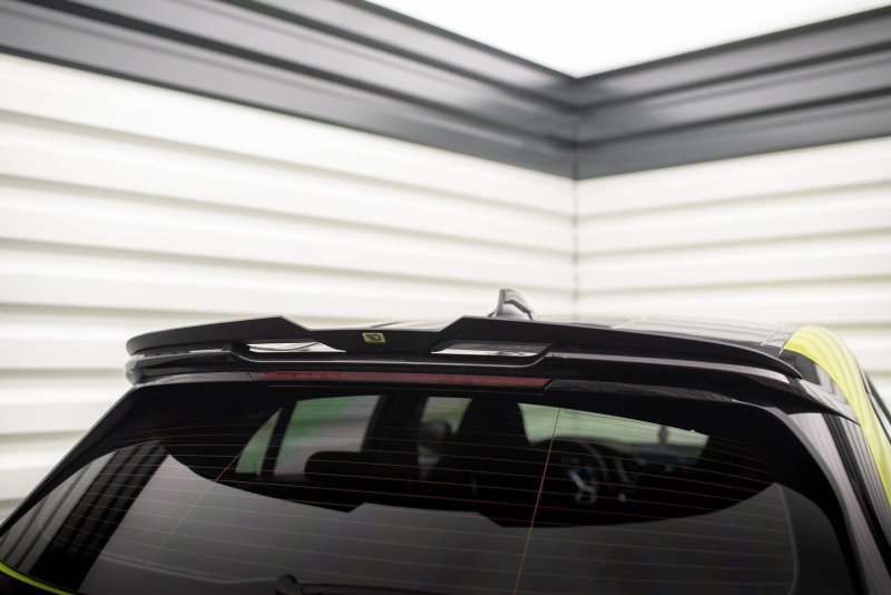 Maxton Spoiler CAP V.2 für BMW M135i F40 schwarz Hochglanz BM-1-40-M-CAP4-G