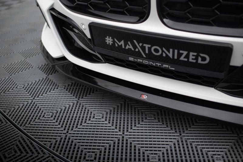 Maxton Front Ansatz V.3 BMW Z4 M40i / M-Paket G29 Facelift schwarz Hochglanz BM-Z4-29F-M-FD1-G