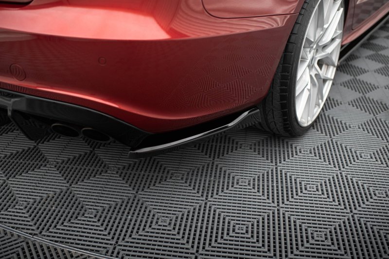 Maxton Heck Ansatz Flaps Diffusor Audi S5 / A5 S-Line Sportback 8T schwarz Hochglanz AU-S5-1-SB-RSD1-G