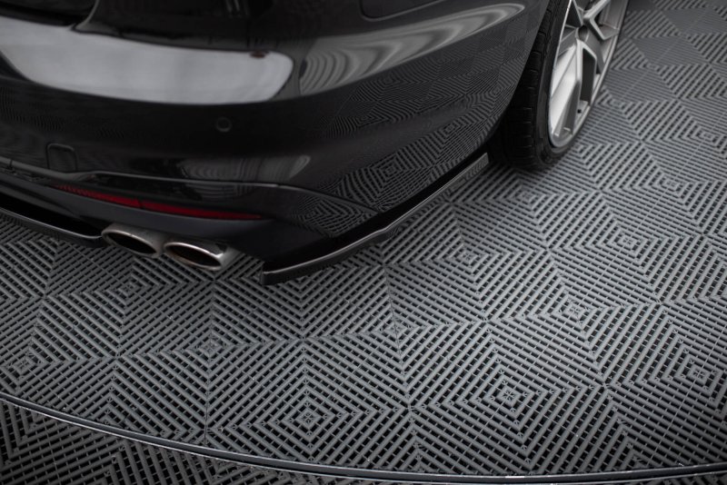 Maxton Heck Ansatz Flaps Diffusor Audi S4 B9 Facelift schwarz Hochglanz AU-S4-B9F-RSD1-G