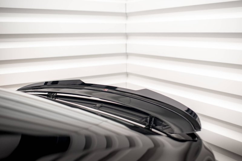 Maxton Spoiler CAP für BMW 3er GT F34 schwarz Hochglanz BM-3-34-GT-CAP1-G