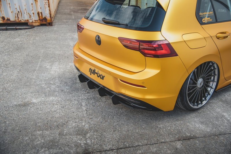 Maxton Racing Heckschürze V.2 für VW Golf 8 VWGO8CNC-RS2B