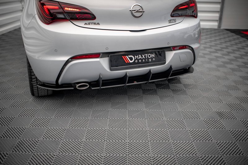Maxton Street Pro Heckschürze für Opel Astra GTC OPC-Line J OPASJGTCOPCLINECNC-RS1B
