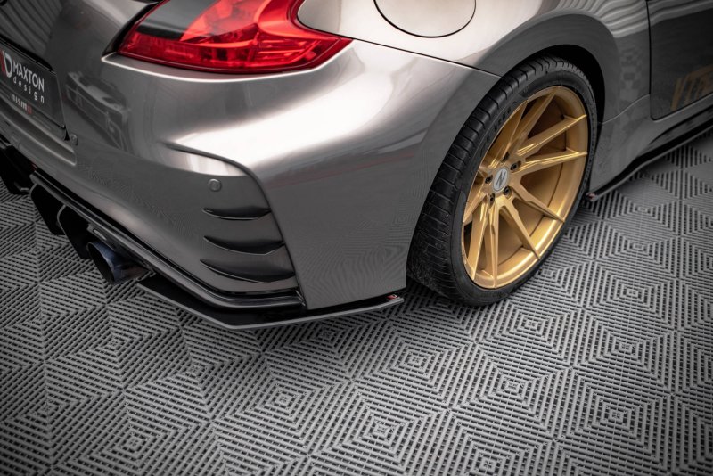 Maxton Street Pro Heck Ansatz Flaps Diffusor für Nissan 370Z Nismo Facelift NI370ZNISMOCNC-RSD1BRB