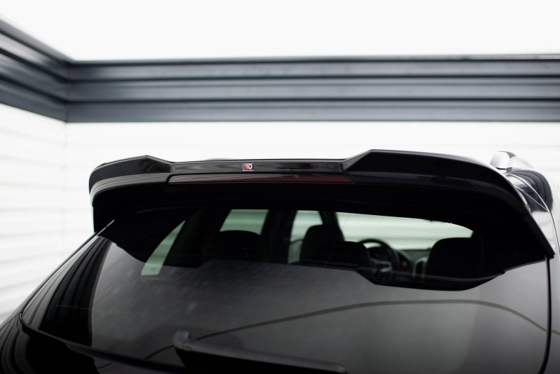 Maxton Spoiler CAP Abrisskante 3D Porsche Cayenne Mk2 Facelift schwarz Hochglanz PO-CAY-2F-CAP1-G