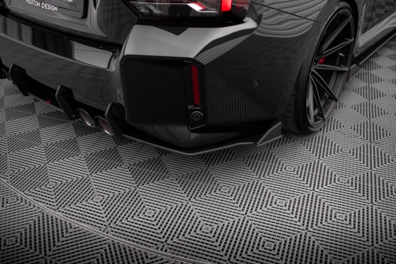 Maxton Street Pro Heck Ansatz Flaps Diffusor V.2 BMW M2 G87 BMM2G87CNC-RSD2BRB