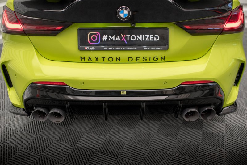 Maxton Diffusor Heck Ansatz V.3 für BMW 1er F40 M-Paket/ M135i BM-1-40-MPACK-RS3GOO_OO