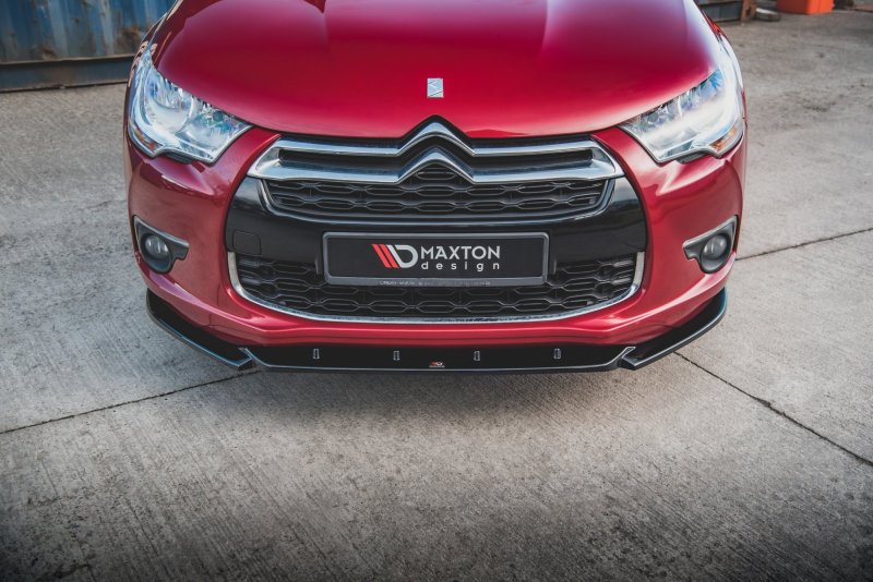 Maxton Front Ansatz für Citroen DS4 schwarz Hochglanz CI-DS4-1-FD1-G