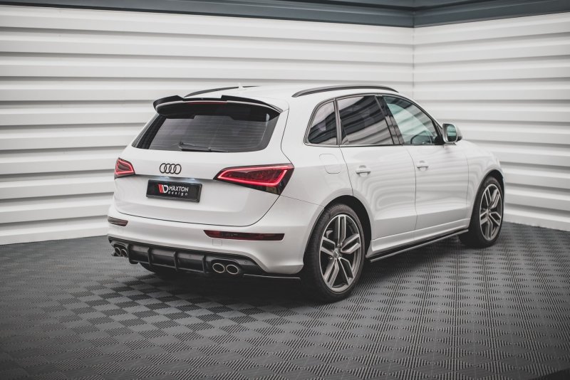 Maxton Street Pro Heckschürze für Audi SQ5 Mk1 (8R) AUSQ51CNC-RS1BRB