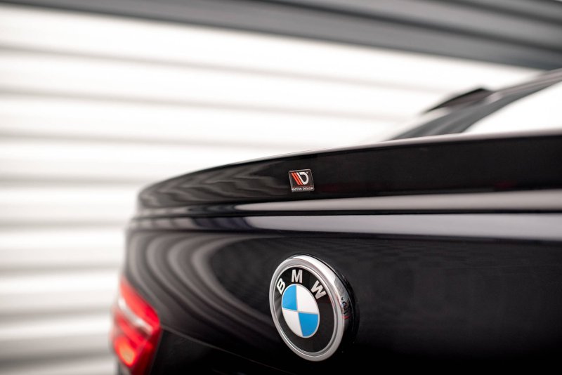 Maxton 3D Spoiler CAP V.2 für BMW X6 M-Paket F16 schwarz Hochglanz BM-X6-16-MPACK-CAP3-G