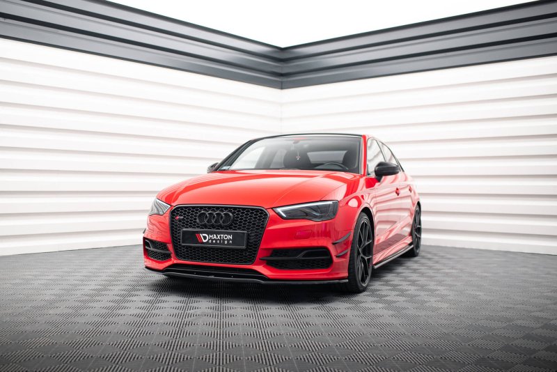 Maxton Stoßstangenflügel vorne (Canards) Audi S3 / A3 S-Line 8V Limousine / Cabrio AU-S3-8V-S-CAN1