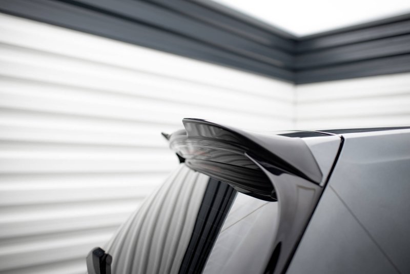 Maxton Spoiler CAP Abrisskante 3D VW Golf R / R-Line / GTI Mk7 schwarz Hochglanz VW-GO-7F-R-CAP3D1-G