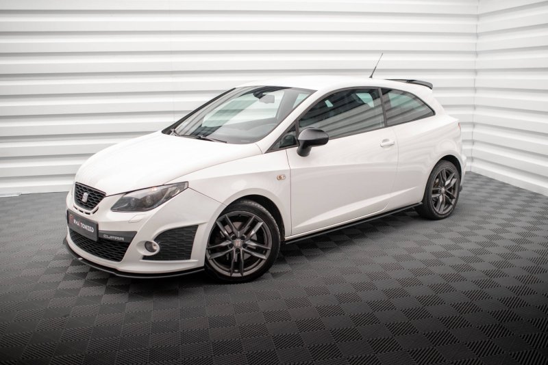 Maxton Street Pro Seitenschweller Ansatz für Seat Ibiza Cupra Sport Coupe Mk4 SEIB4SCCNC-SD1BRB