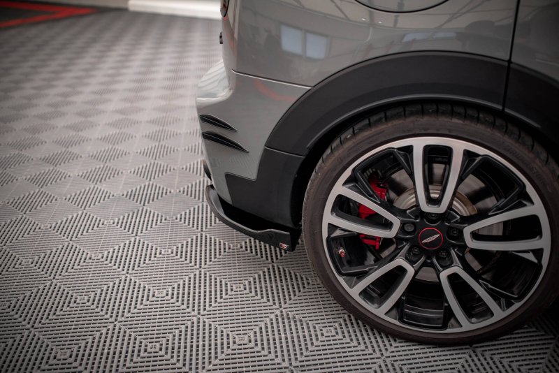 Maxton Heck Ansatz Flaps Diffusor V.2 für Mini Cooper Clubman John Cooper Works F54  schwarz Hochglanz MC-CM-2-S-JCW-RSD2-G