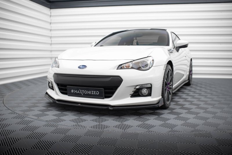 Maxton Front Ansatz V.1 + Flaps Subaru BRZ Mk1 SU-BRZ-1-FD1G+FSF1B