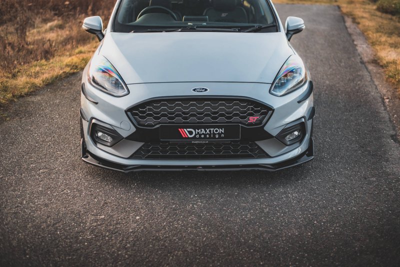 Maxton Front Ansatz +Flaps für V.4 Ford Fiesta ST / ST-Line FO-FI-8-STLINE-FD4G+FS