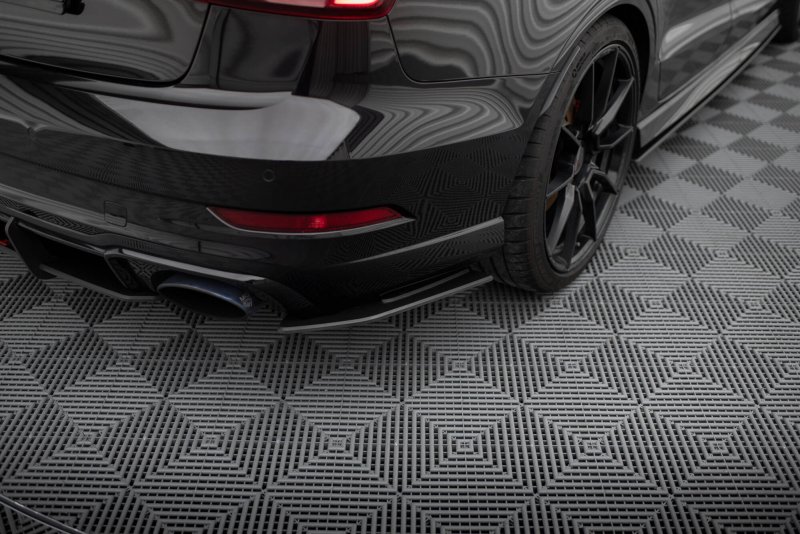 Maxton Street Pro Heck Ansatz Flaps Diffusor Audi RS3 Limousine 8V Facelift AURS38VFSCNC-RSD1BRB