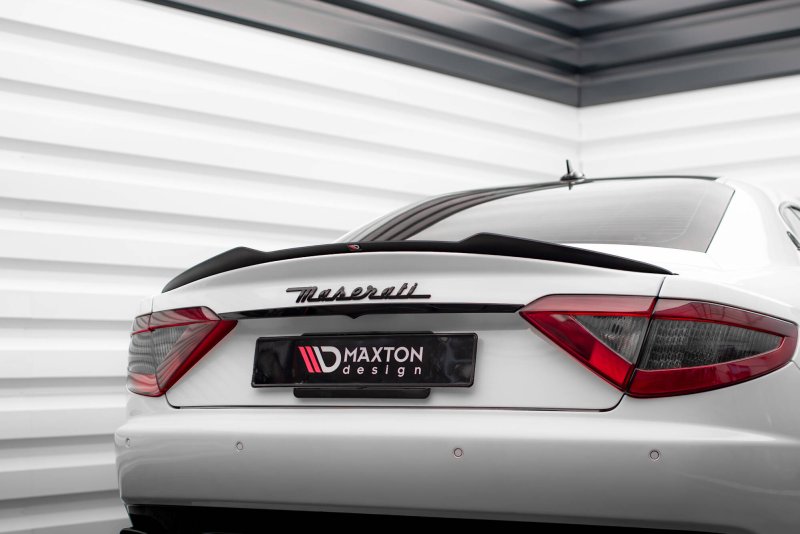 Maxton Spoiler CAP Abrisskante Maserati Granturismo S Mk1 schwarz Hochglanz MS-GT-1-S-CAP1-G