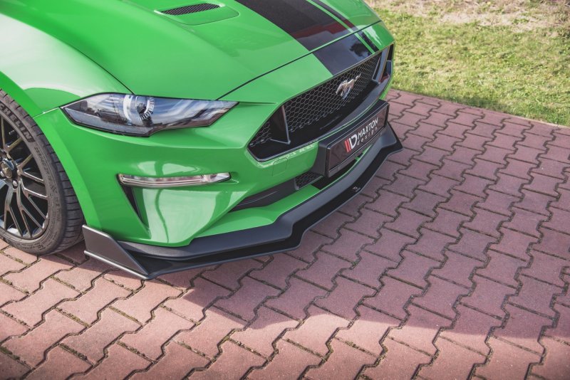Maxton Street Pro Front Ansatz V.2 für Ford Mustang GT MK6 Facelift FOMU6FGTCNC-FD2B