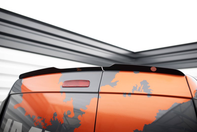 Maxton Spoiler CAP Abrisskante Renault Express Mk2 schwarz Hochglanz RE-EX-2-CAP1-G