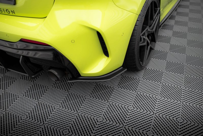 Maxton Street Pro Heck Ansatz Flaps Diffusor V.1 BMW 1er F40 M-Paket / M135i BM140MPACKCNC-RSD1BRB