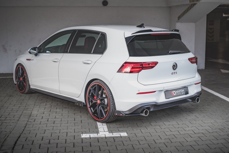 Maxton Heck Ansatz Flaps Diffusor +Flaps für V.2 Volkswagen Golf 8 GTI VW-GO-8-GTI-RSD2G+RS