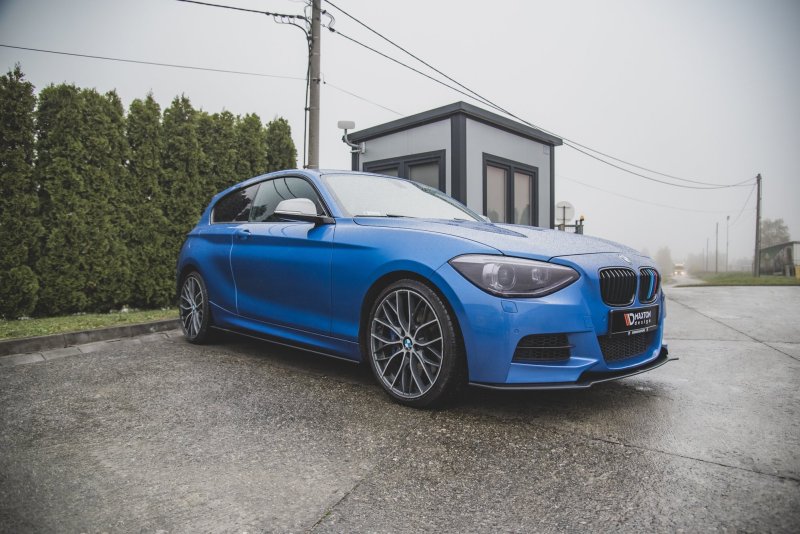Maxton Racing Seitenschweller Ansatz für BMW 1er F21 M135i / M140i / M-Paket BM1F20MCNC-SD1BRB