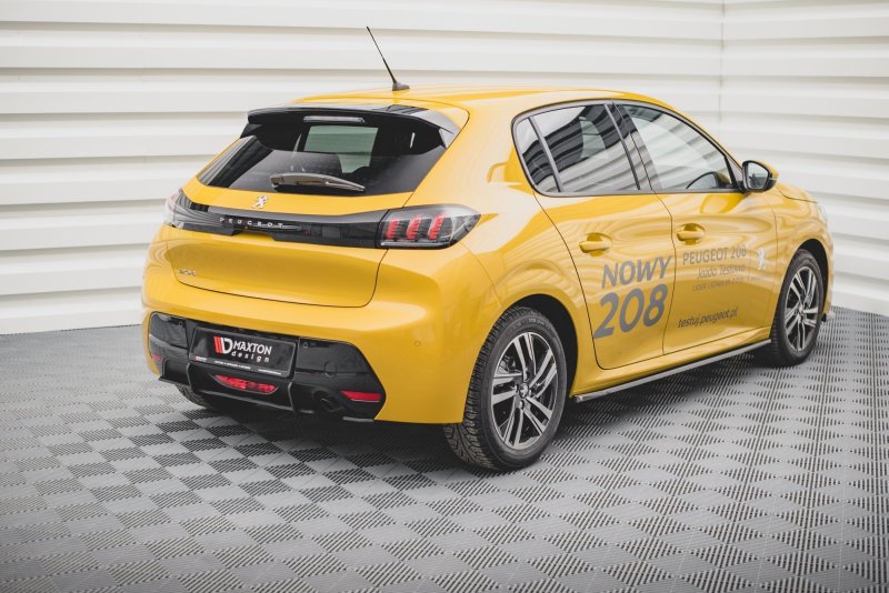 Maxton Racing Heckschürze für Peugeot 208 Mk2 PE2082CNC-RS1BRB