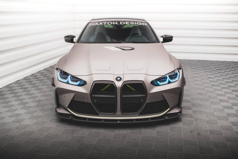 Maxton Carbon Fiber Front Ansatz V.1 für BMW M4 G82  / M3 G80 CF-BM-4-G82-M-FD1-245-P