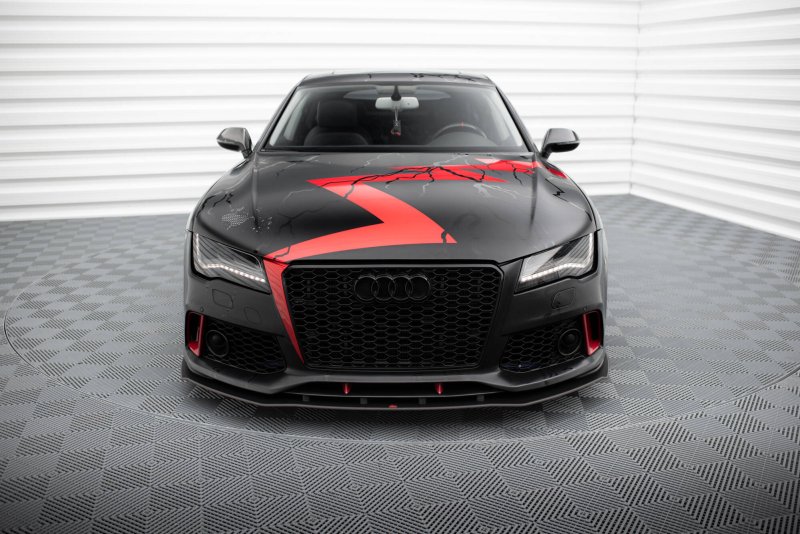 Maxton Street Pro Front Ansatz Audi A7 RS7 Look C7 AUA7C7RS7LOOKCNC-FD1B